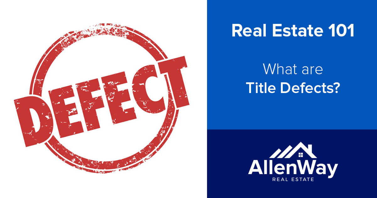 What Are Title Defects 